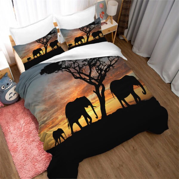 Elephant photo duvet cover